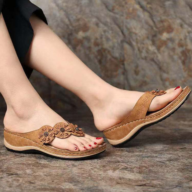 Sommerspesialer🎉Beach flip-flops sandaler for kvinner