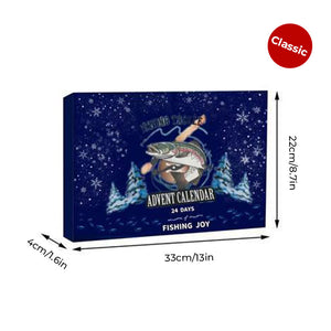 Forhåndssalg>>24 Days Christmas Countdown fiskeutstyrsett