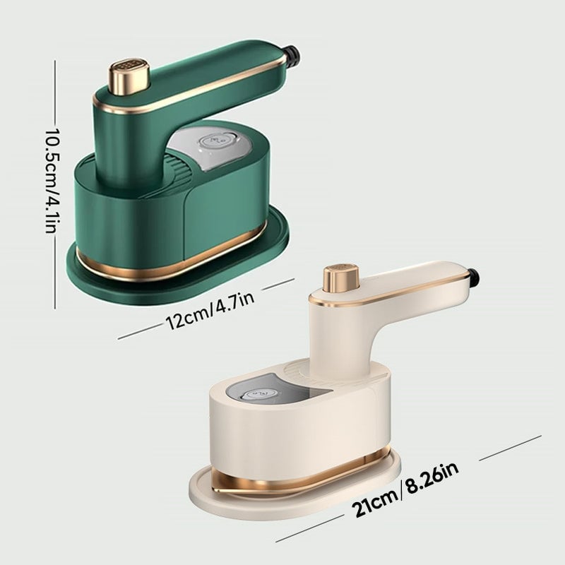 Bærbart mini reisestrykejern