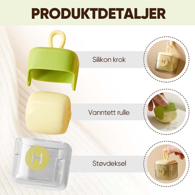 Gjenbrukbar Sticky Lint Roller