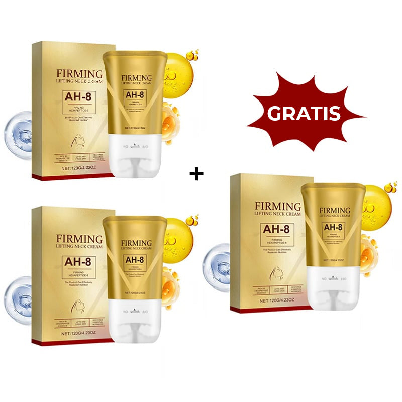 Stram og løft halskrem for uren hud