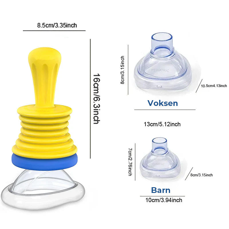 Vital kapasitetstrener + anti-kvelningsanordning