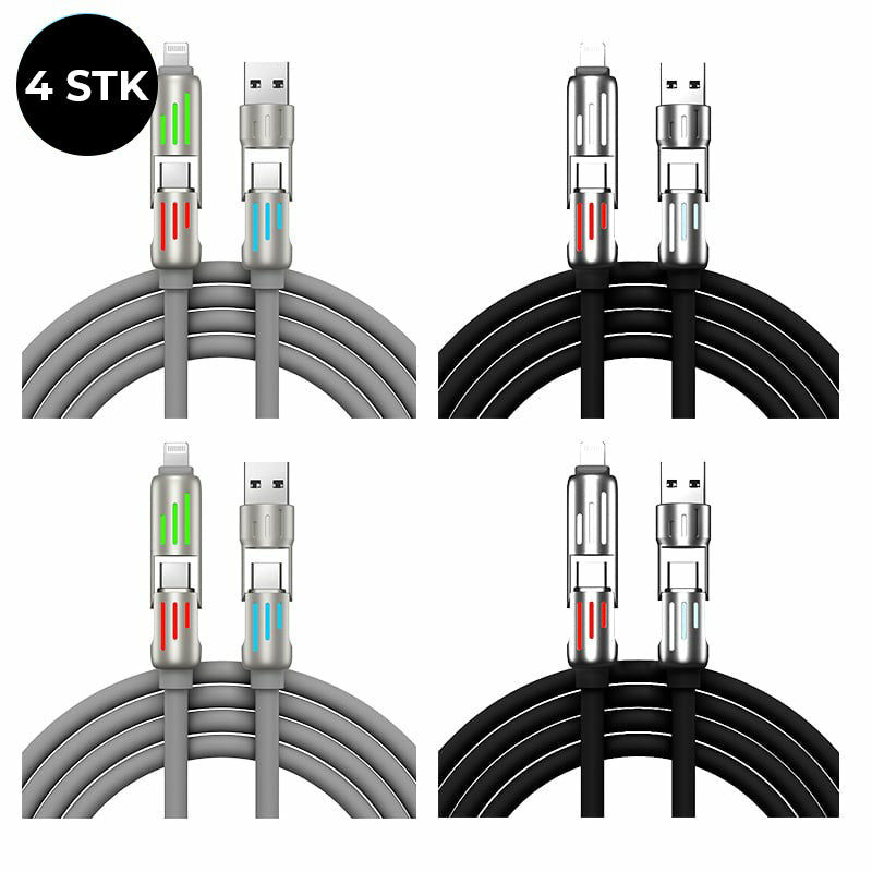 240W 4-i-1 USB C-kabel
