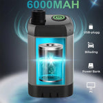 Bærbar, oppladbar utendørs campingdusjpumpe