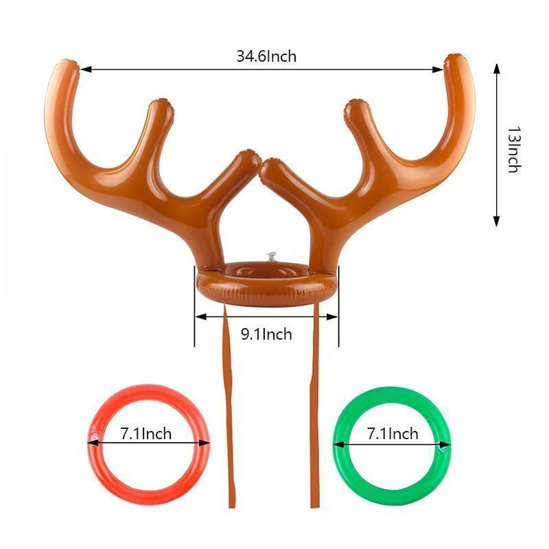Reindeer's Antler Ring Toss Game