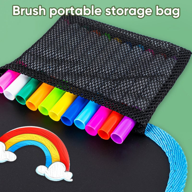 Bærbar, slettbar graffiti-tegnebok