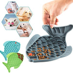 Kjæledyrsmatskål mot kvelning av silika