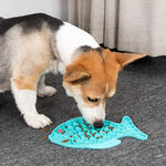 Kjæledyrsmatskål mot kvelning av silika