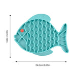 Kjæledyrsmatskål mot kvelning av silika