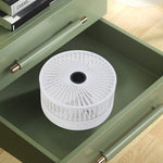 Teleskopisk sammenleggbar vifte