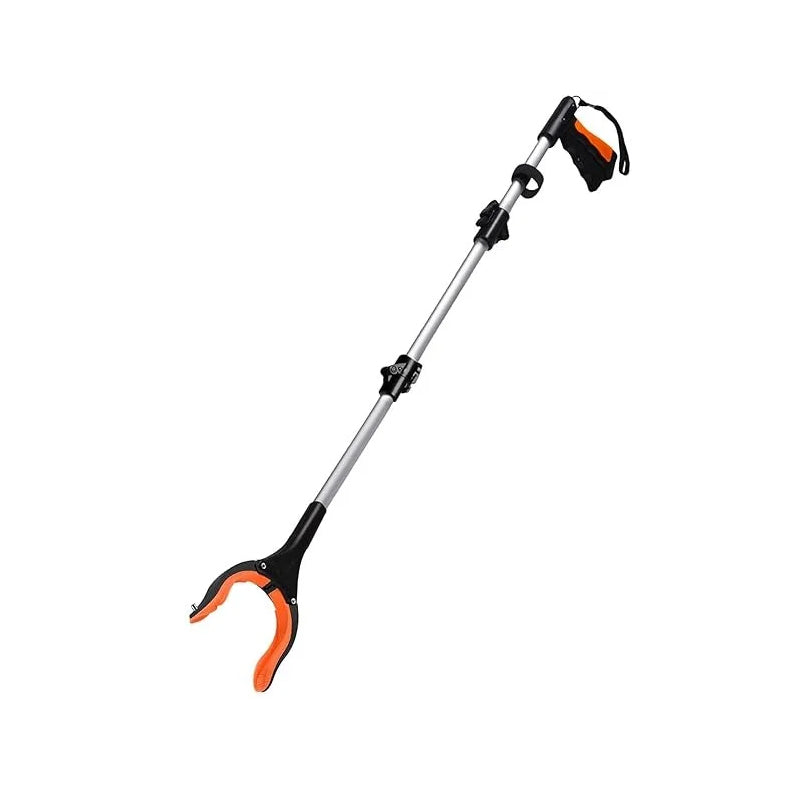 Sammenleggbar griper med 360° svingklype