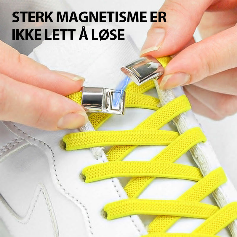 Magnetisk lazy skolisser metallspenne