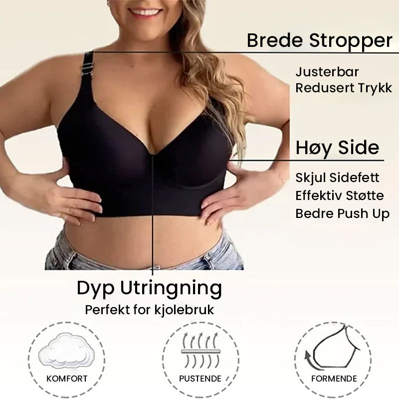 Dyp Kopp BH Med Shapewear