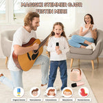 Mini karaokemaskin med trådløse mikrofoner