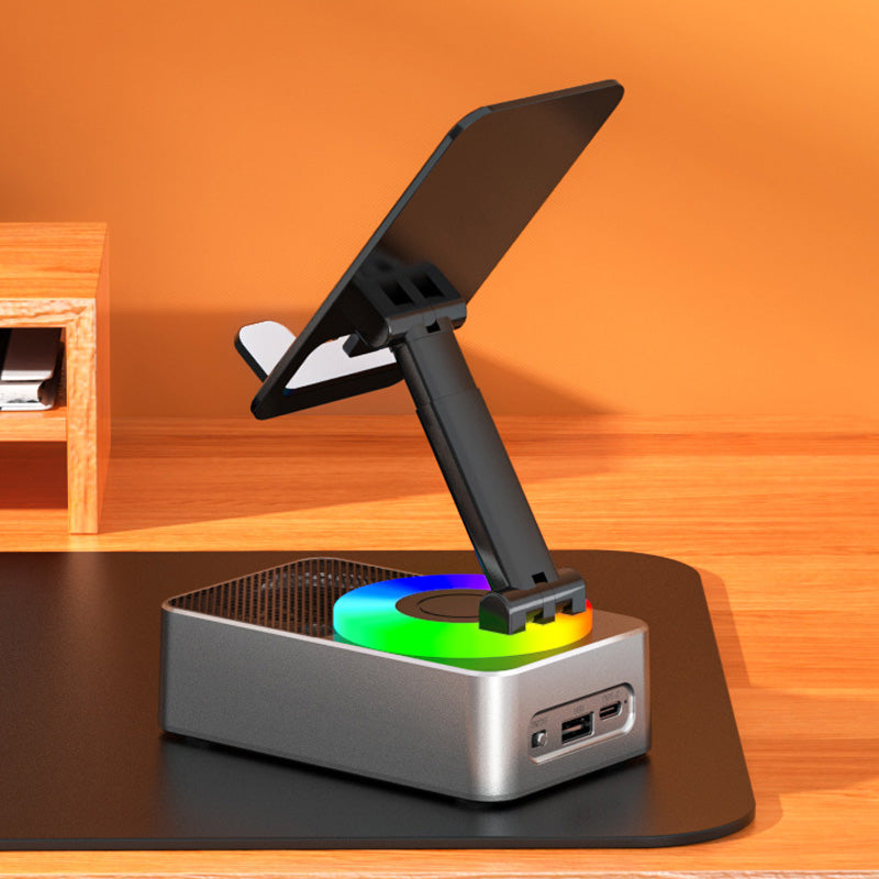 Bluetooth audio powerbank-holder