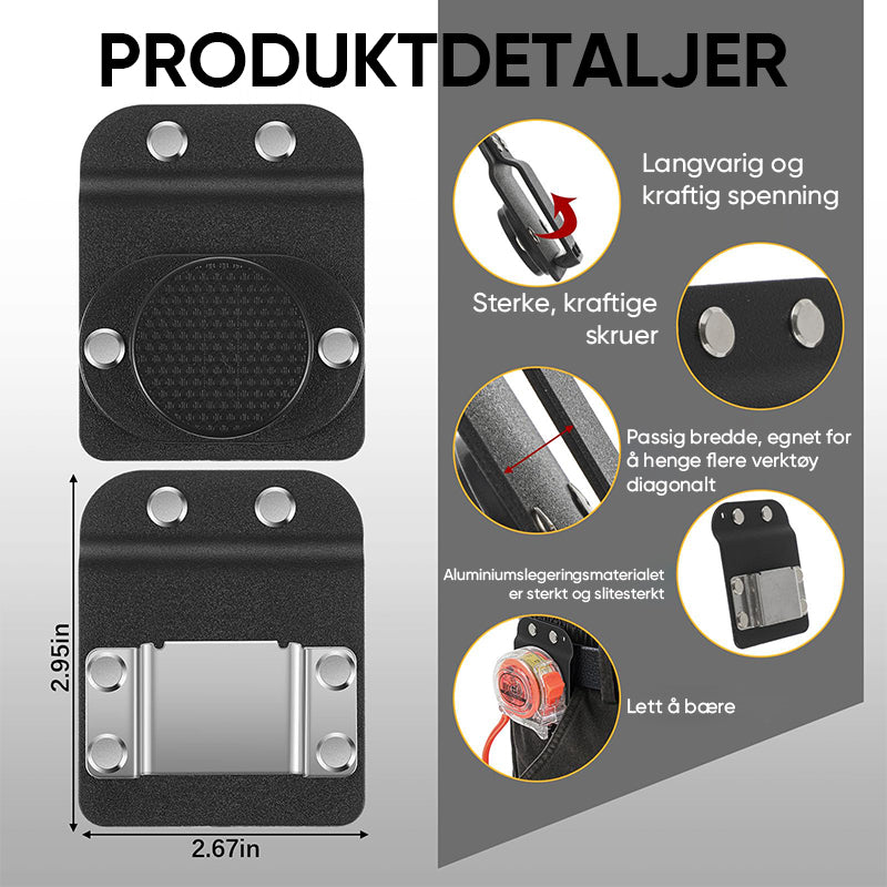 Magnetisk beltespenne