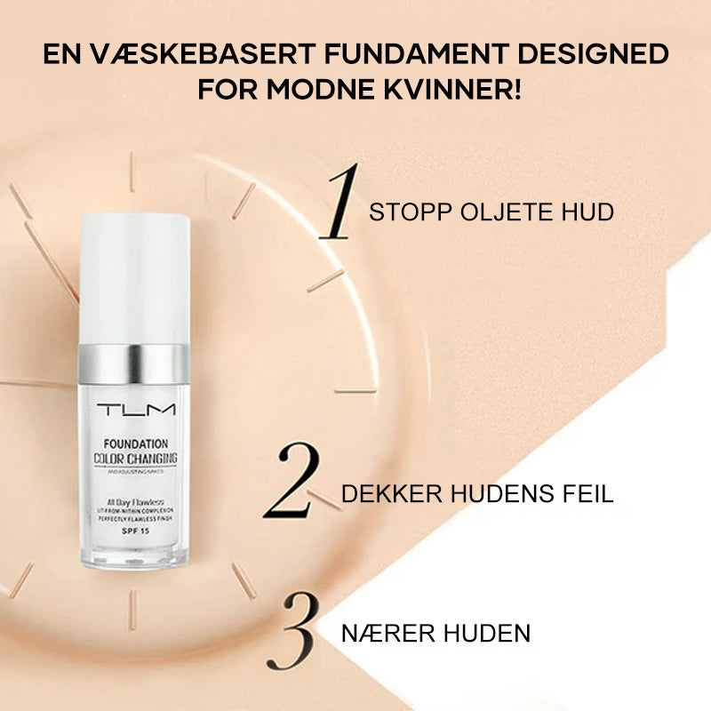 Beste Fargeendrene Foundation for Moden Hud