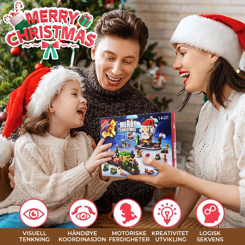 2024 julebyggeklosser gaveeske