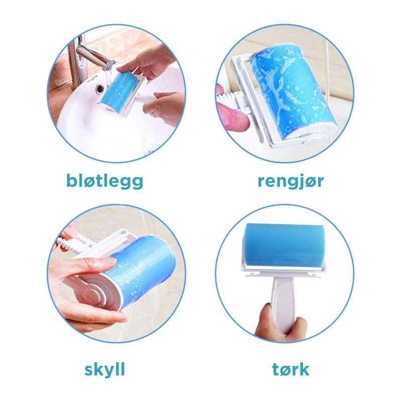 Super vaskbar støvrull