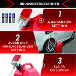 Bærbar drivstoffpumpe