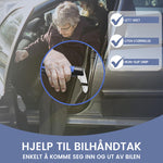 Støttehåndtak for eldre i bil