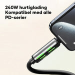 240W 4-i-1 USB C-kabel