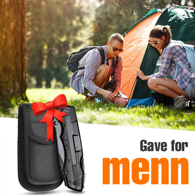 6 i 1 lommeknivtang i rustfritt stål