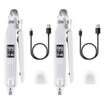 Kloklipper med integrert LED-lys og sliper