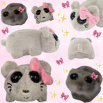 Triste hamster plysj leker