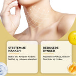 Stram og løft halskrem for uren hud