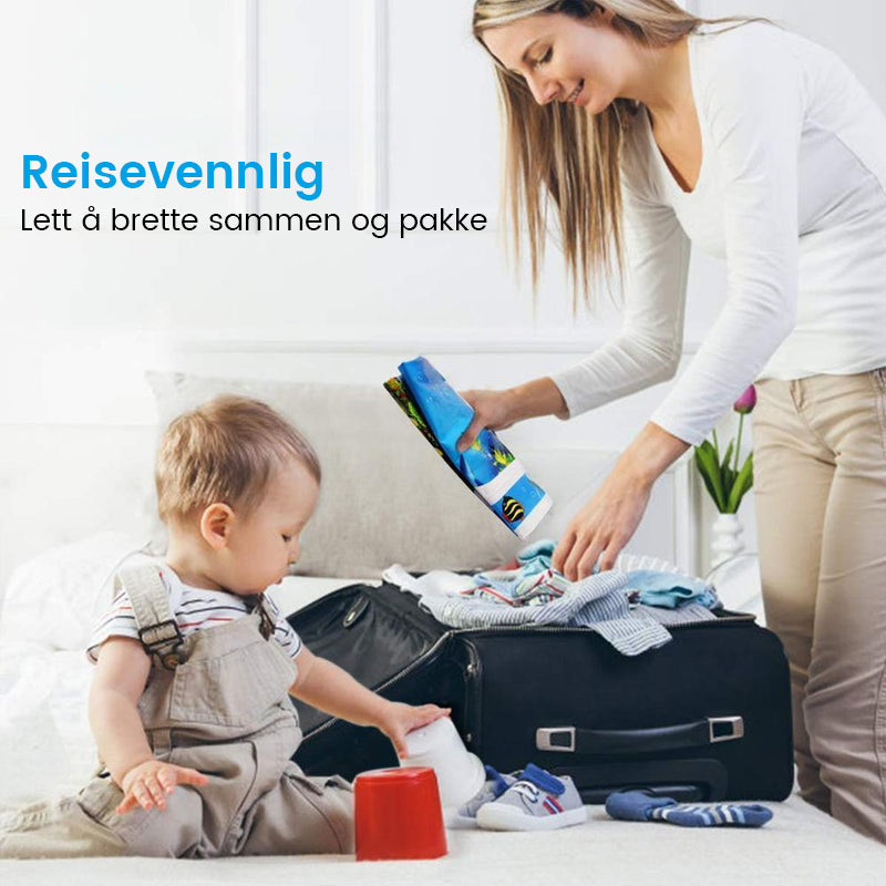 Oppblåsbar vannmatte