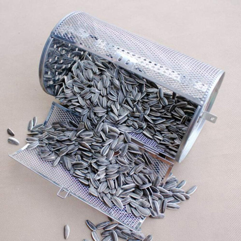 Roterende grill i rustfritt stål