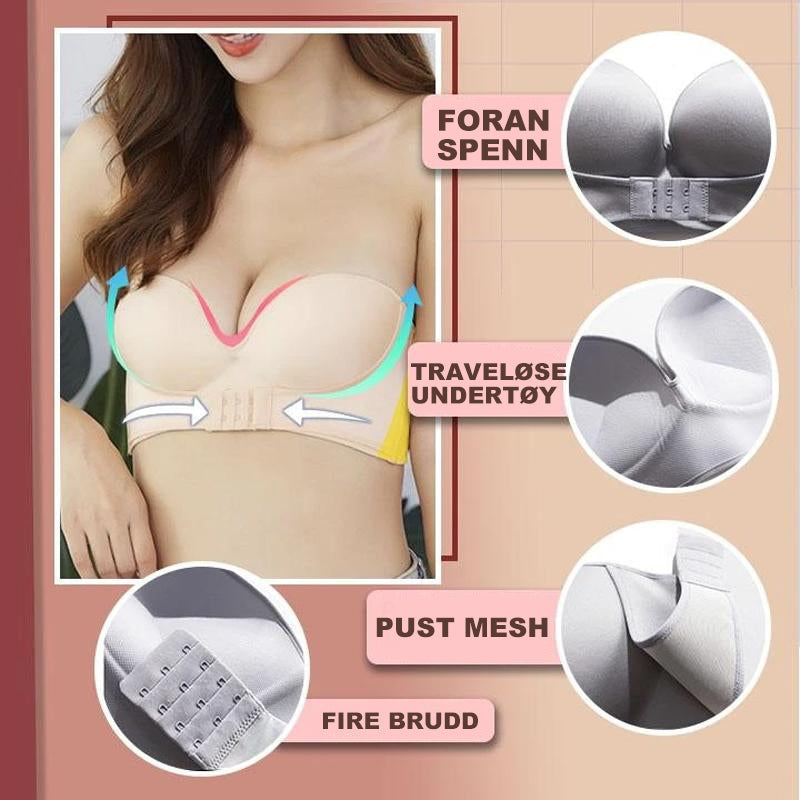 Stroppeløs løftende-BH🔥