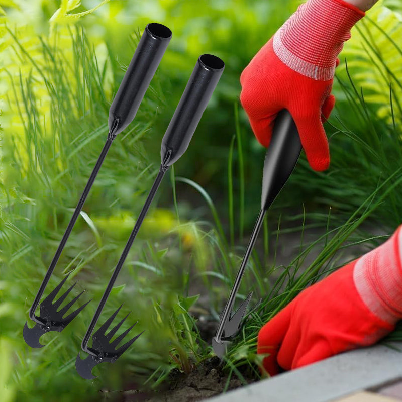 Verktøy for å plukke ugress i hagen