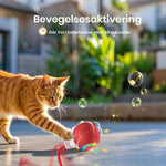 Interaktiv oppladbar ball katte- og hundeleke