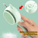 Uttrekkbar kattekam til kjæledyr