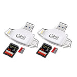 Multi-Port 4 i 1 Universal SD TF-kortleser