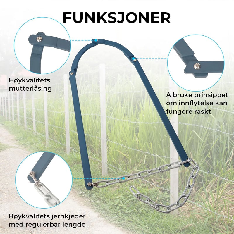 Manuell gjerdereparasjonsholder