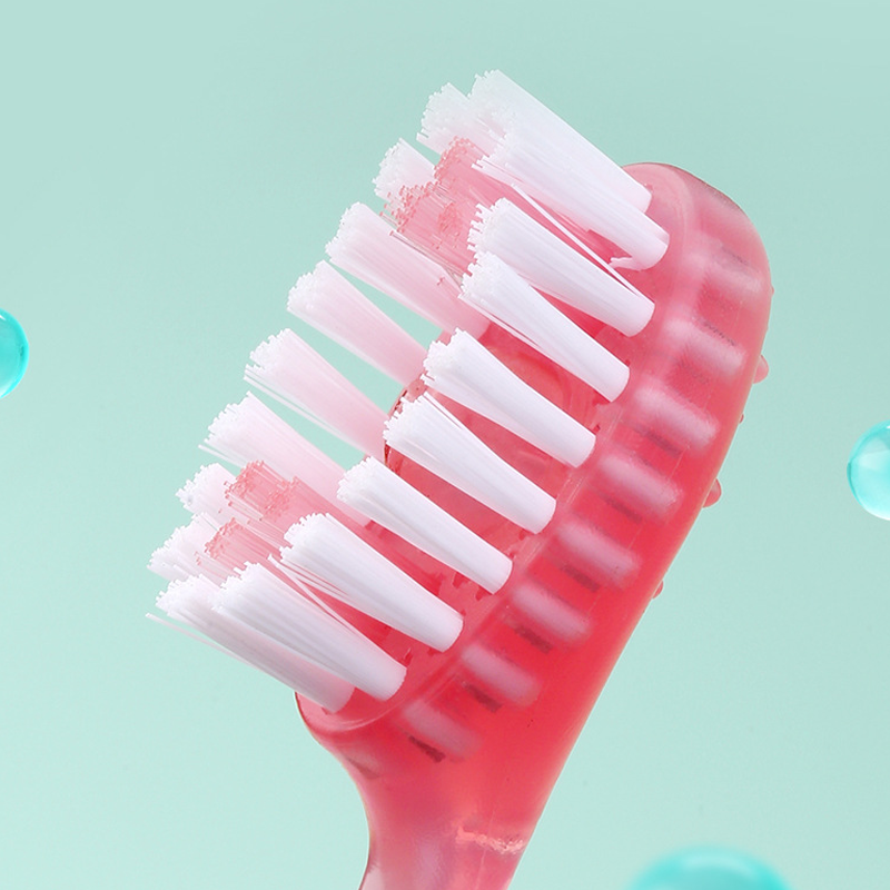 Minitannbørste 5 i 1 verktøy (tannkrem + tanntråd + plekter + tungeskrape) Bærbart reisesett