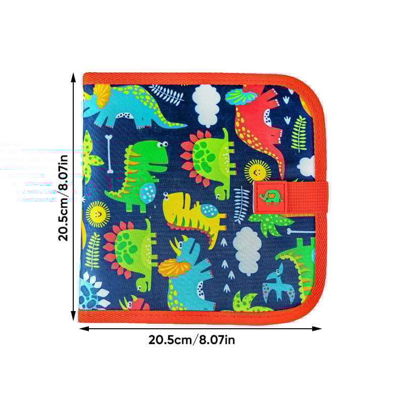 Bærbar, slettbar graffiti-tegnebok