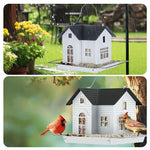 Solcelledrevet fuglemater til oppheng utendørs