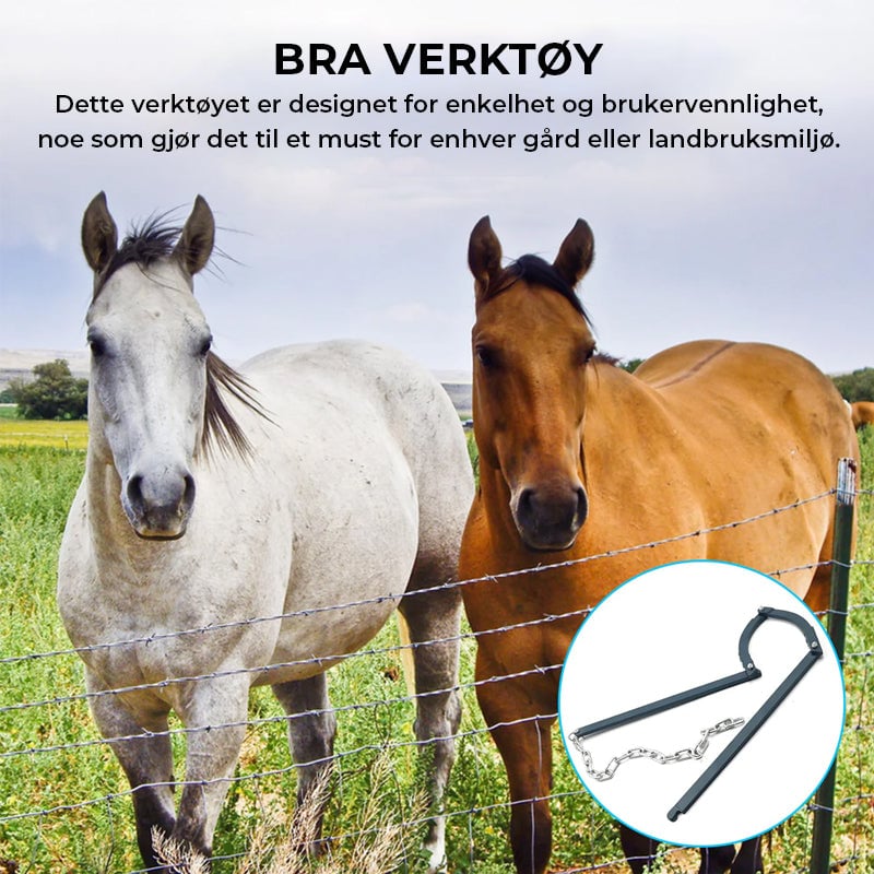 Manuell gjerdereparasjonsholder