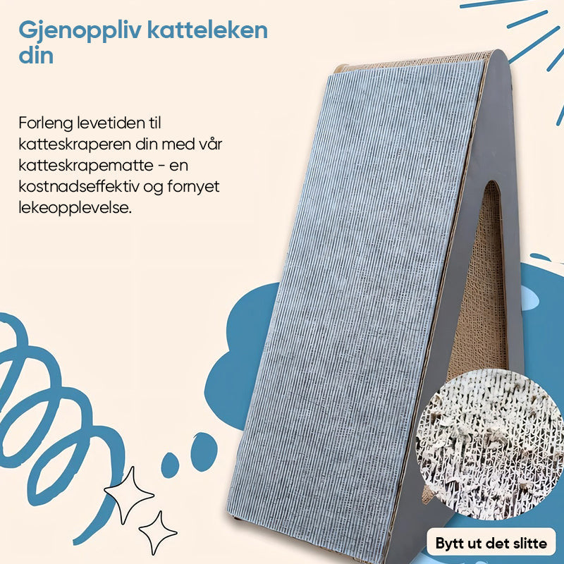 Praktisk kattekløematte