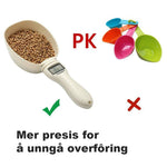 Digital dyrefôr måleskje