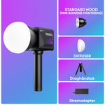 Håndholdt bærbar videolampe