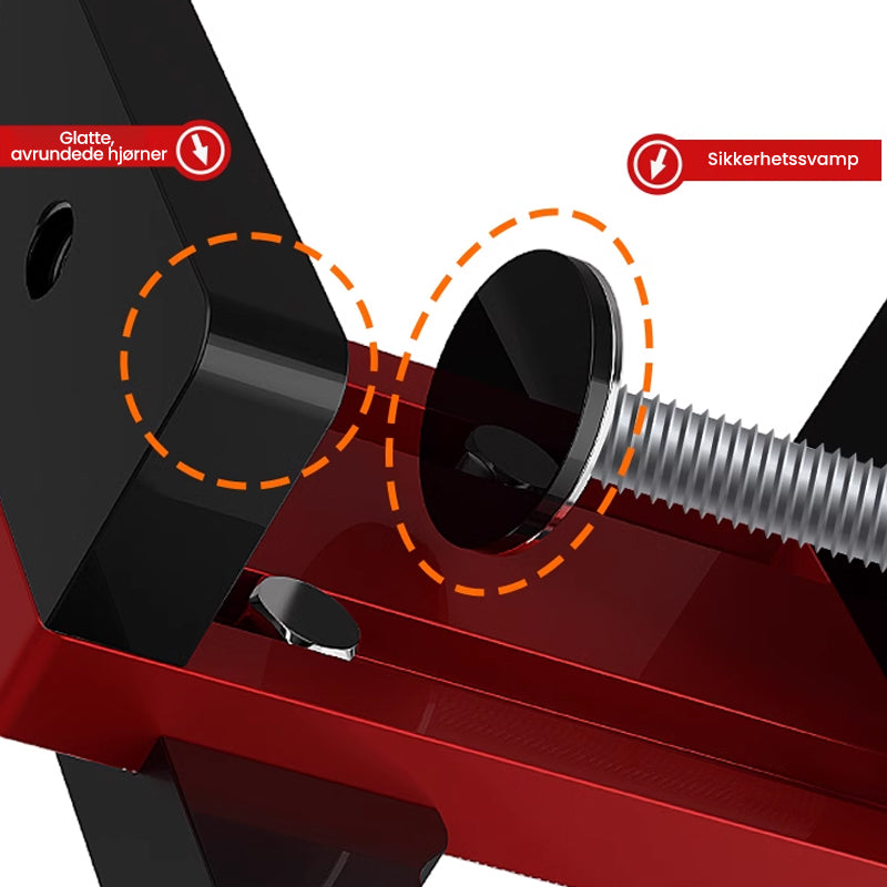 Dørmonteringsposisjoner
