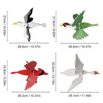 Måke vindmølle hagedekorasjon