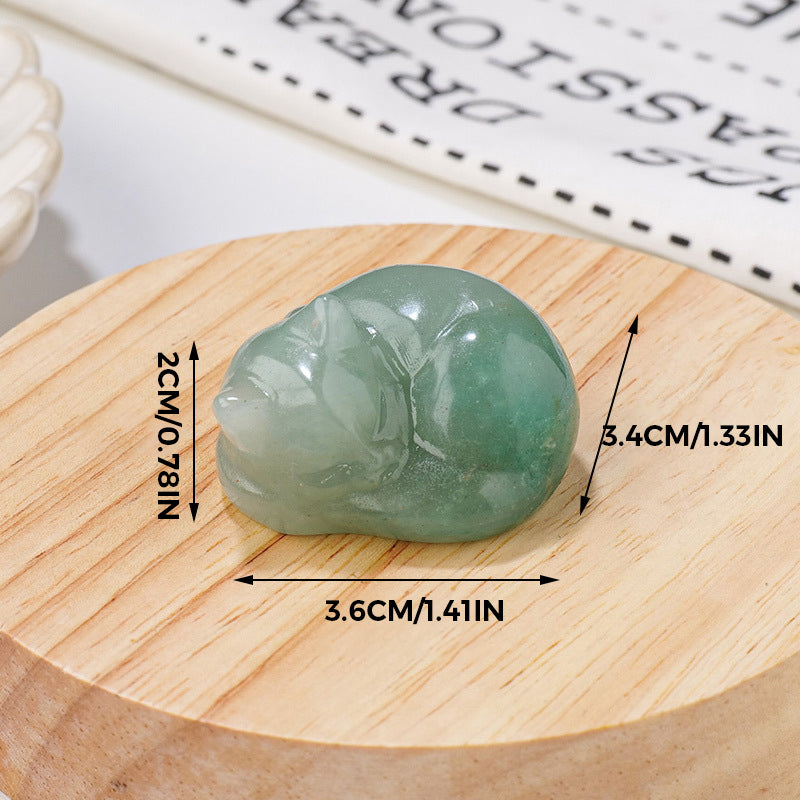 Søt sovende katt dekorasjon