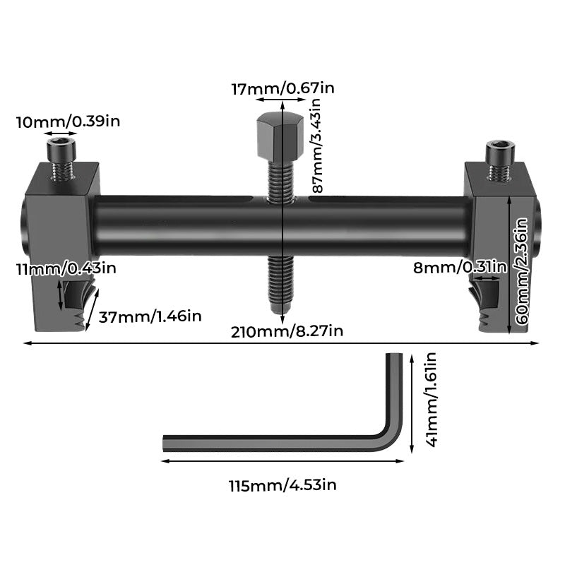 Remskive- og remstrammersett