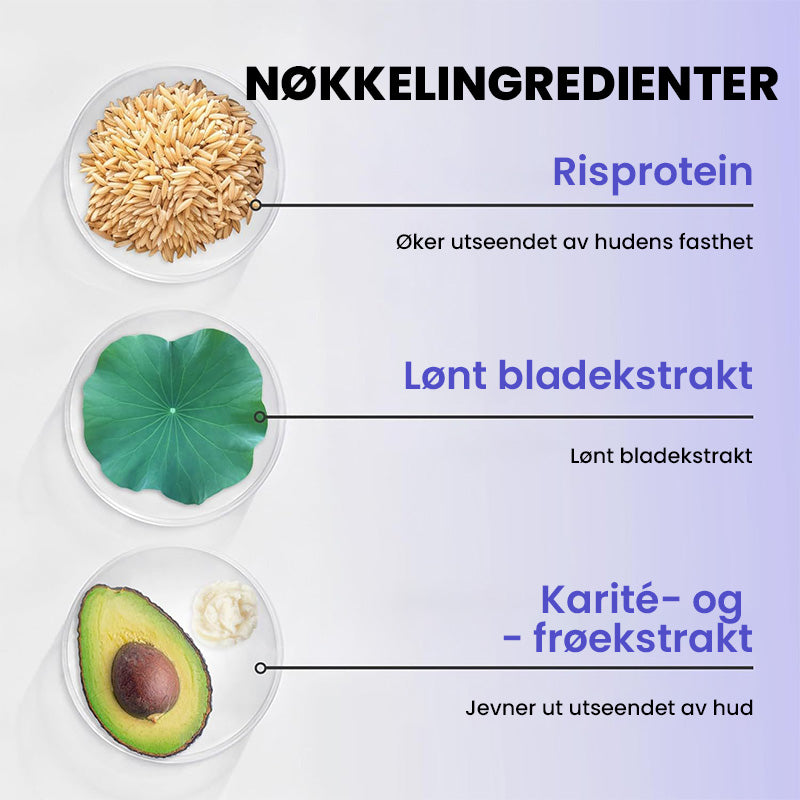 Armcreme for skulpturering og tonerende effekt